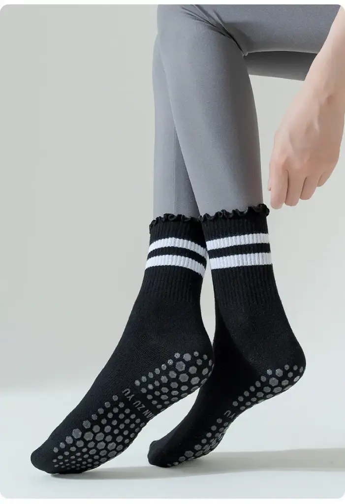 Yogasokken dames zwart