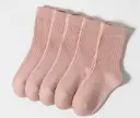 Kindersokken katoen roze